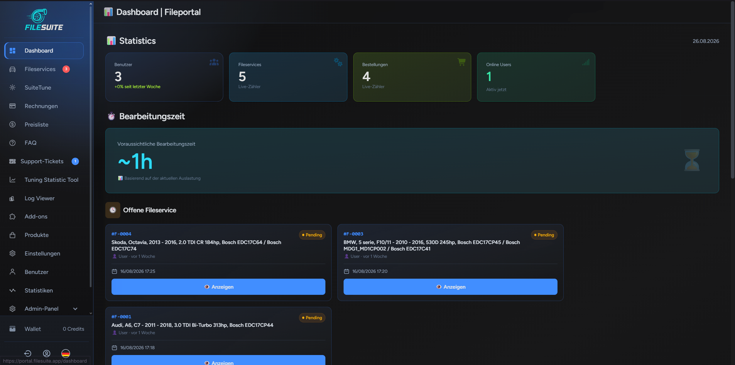 Portal-Dashboard